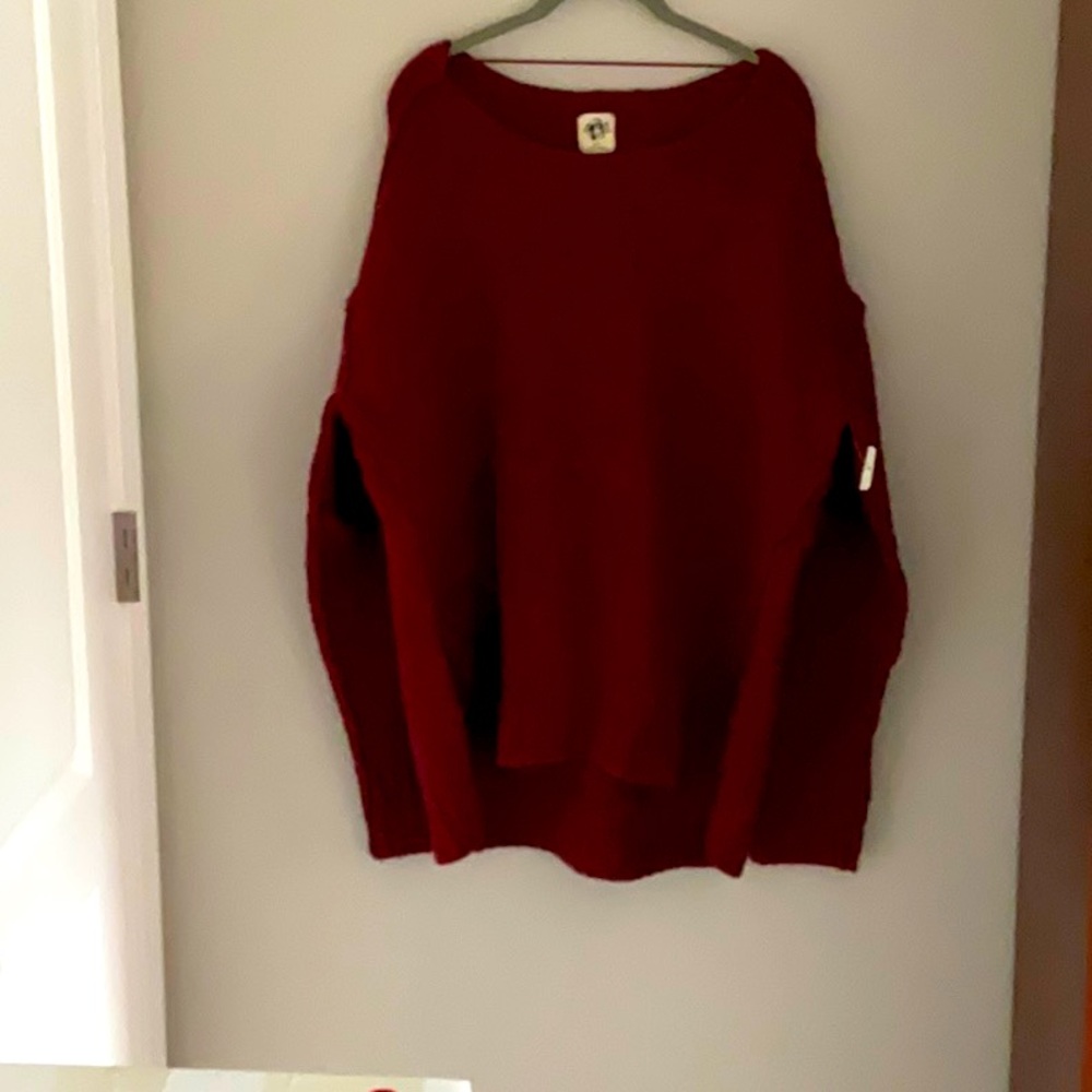 Free People Care Eastwood Tunic Sweater.